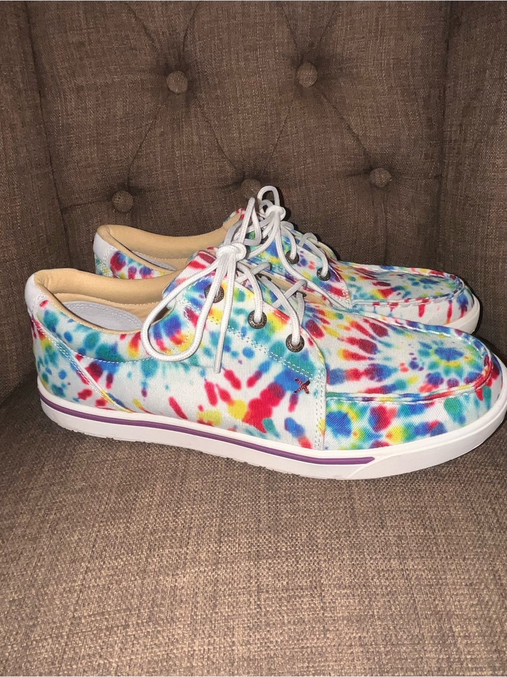 Twisted X Women's Multi Tie-Dye Kicks size 9.5